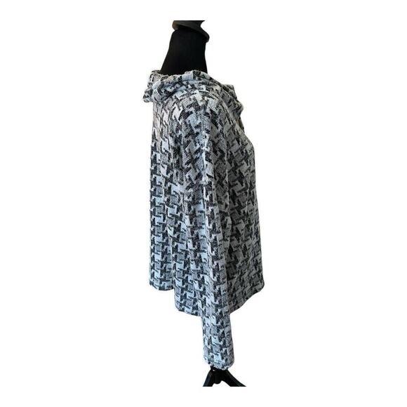 SKYES THE LIMIT Womens XL Geo Print Cowl Neck Sweater - Picture 5 of 8